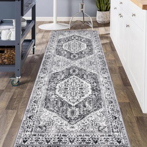 KOZYFLY Runners for Hallways 3x8 Ft Washable Kitchen Runner Rug Boho Runner Rug - Image 3
