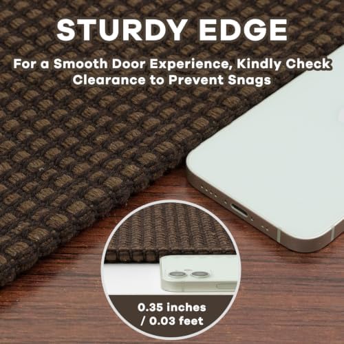 EARTHALL Woven Runner Rug 2x14 Ft Washable Runners - Image 3
