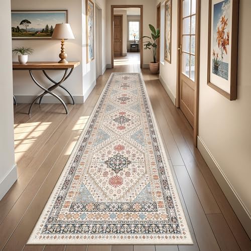 Hallway Runner Rug 2x12 Extra Long Washable Runner by Restydon