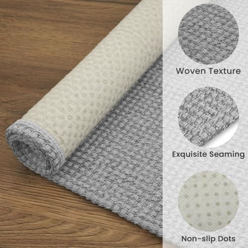 EARTHALL Woven Runner Rug 2x20 Ft Washable Runners - Image 5
