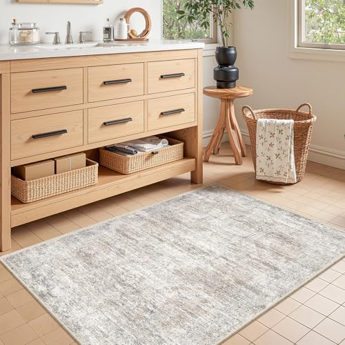 3x4 Rugs for Entryway, Washable Area Rug - Image 4