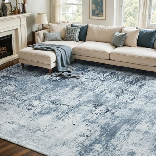 6x9 Ft Abstract Washable Area Rugs - Image 2