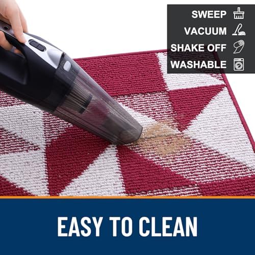 OLANLY Door Mat Indoor Entrance Washable 32x20, Odor-Free Low-Profile Front - Image 6