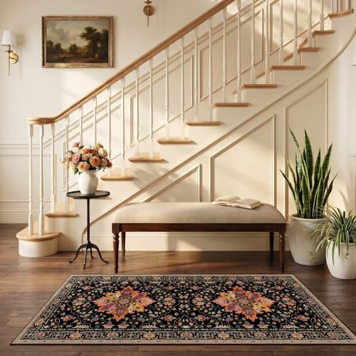 RELEANY Washable Area Rug, Runner 2'6"x5' - Image 2