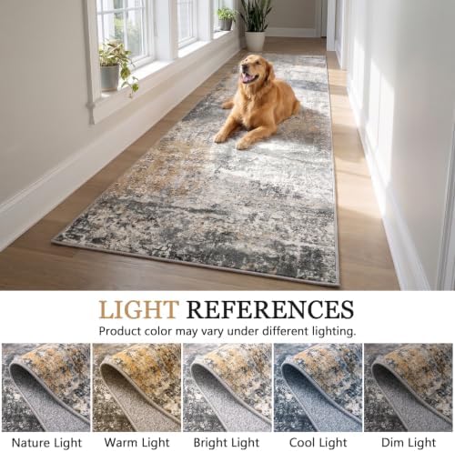 Kitchen Washable Runner Rug 2.6x8, Non Slip Carpet Runner - Image 6