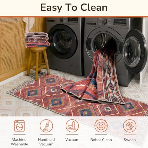 BESTSWEETIE 7'x9' Washable Area Rug - Image 4