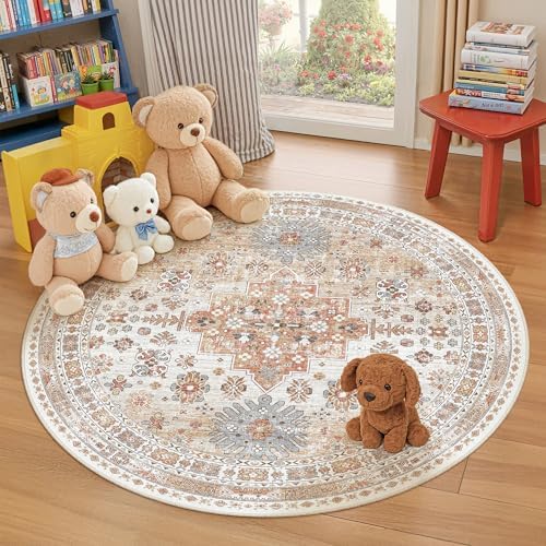 zesthome Round Rug 5ft, Circle Rug by Zesthome