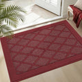 COSY HOMEER Non-Slip Door Mat 24"x36", Entryway Rugs Low Profile by COSYHOMEER