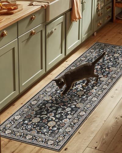 Washable Runners for Hallways Kitchen Rug: 2'6"x8' Runner Rugs Stain Resistant by palohom