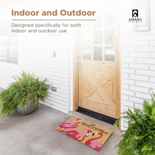 Coir Welcome Mat, 17 x 29 in - Image 5