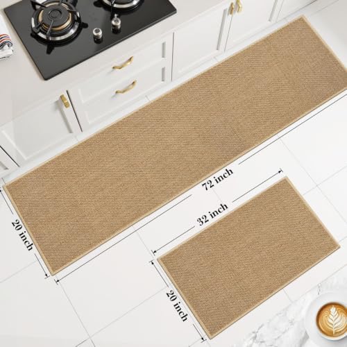 Kitchen Rugs Set of 2, Washable Floor Mats - Image 2