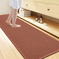 Smiry Waffle Bath Mat 72X24, Extra Soft Absorbent Bathroom Rugs by Smiry