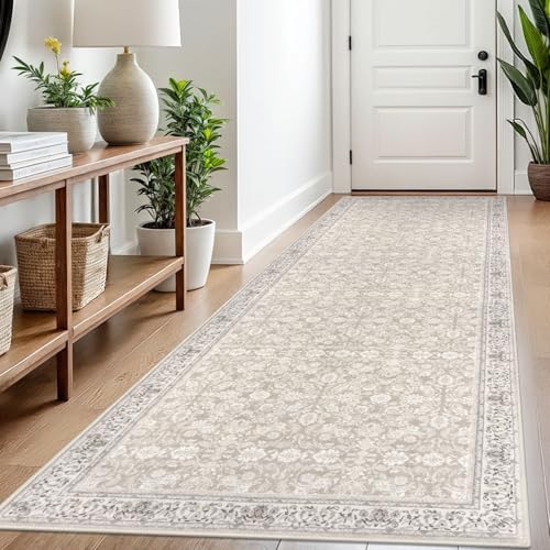SIILOOM 3x8 Washable Runner Rug, Non Slip Soft Area Rug by SiiloomRug
