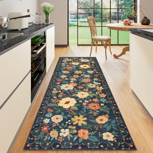 DUKINO 2x6 Runner Rug for Hallway Washable Kitchen Rugs Non Slip by DUKINO
