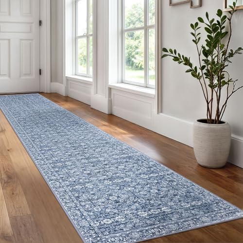 SIILOOM 2x12 Washable Runner Rug Non Slip Soft Area Rug - Image 2