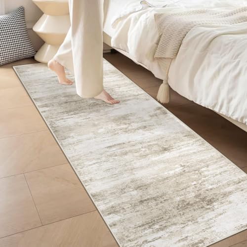 Washable 2x8 Runner Rug for Hallway: Kitchen Runner Non Slip Neutral Soft - Image 4