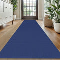 KOZYFLY 2x10 Long Runner Rug, Washable Non Slip Hallway Rug, Royal Blue by KOZYFLY
