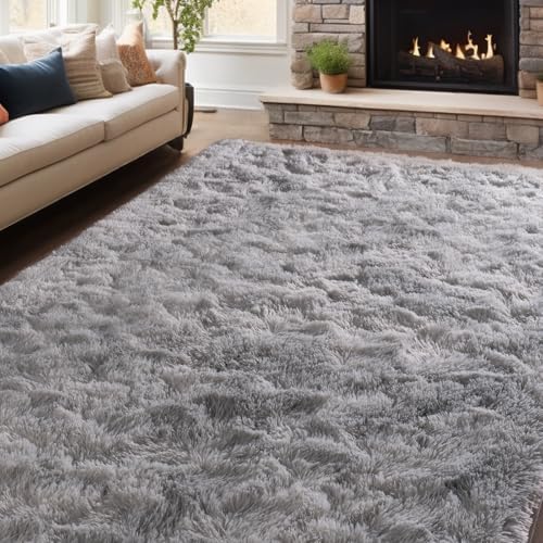 Zentavio Grey and White Area Rugs - Image 6