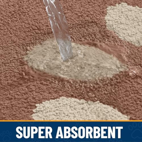 Smiry Dog Door Mat for Muddy Paws, Absorbs Moisture and Dirt, 30x20 Inches - Image 5