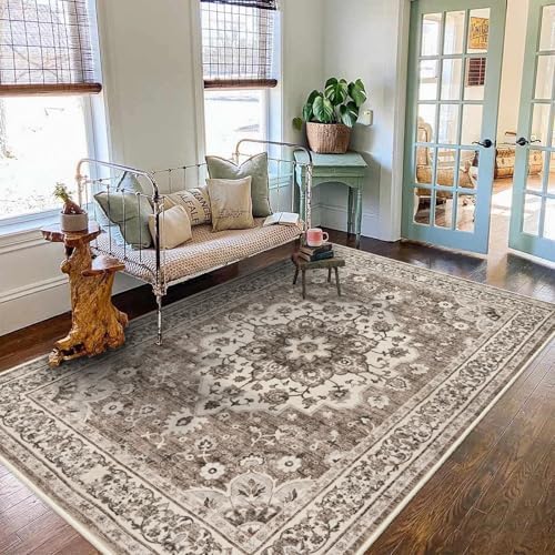TOPRUUG Washable Oriental Area Rug: 5x7 Rugs - Image 2