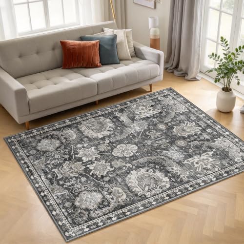 RUGSURE 5x7 Washable Area Rugs - Image 3