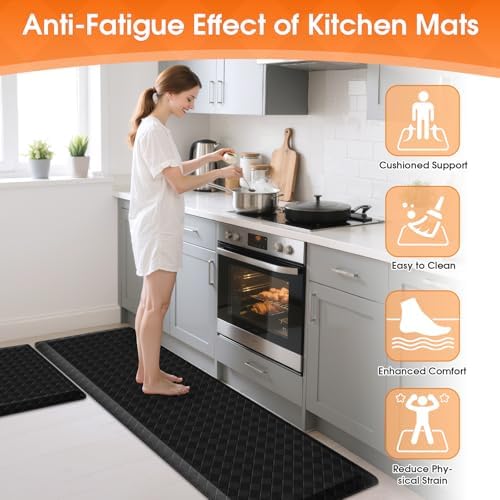 TranquilRelax 4/5 Inch Cushioned Anti Fatigue Kitchen Mats - Image 4