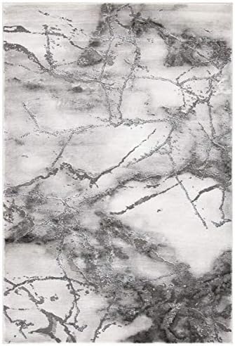 SAFAVIEH Craft Accent Rug 2'3"x4', Modern Grey & Silver CFT877G by Unknown