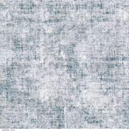 12x12ft Square Living Room Rug – Non-Slip Washable Extra Large Floor Carpet by ZHXXUJ
