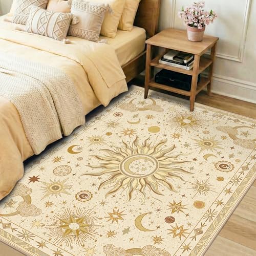 Vacuum-Friendly, 5x7 Washable Area Rug - Image 3