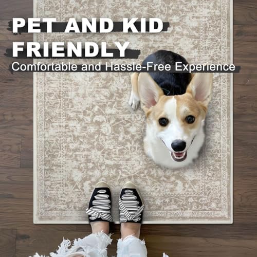 KILOCOCO Small Rug 2x3 Entryway Rug Washable Indoor Door Mat - Image 4
