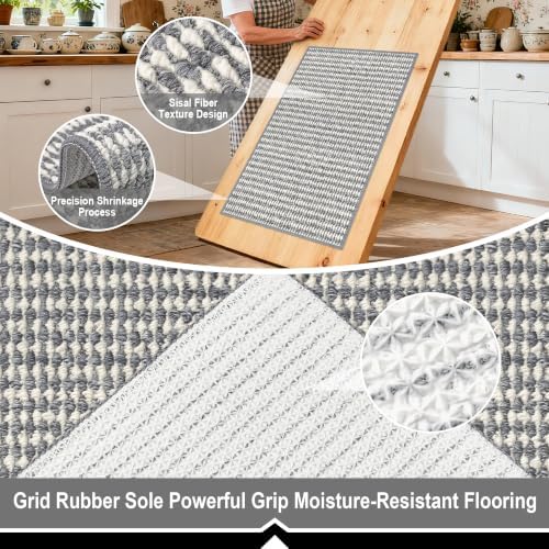 Ultra Thin Door Mat 24"x 36", Non-Slip Entrance Rugs - Image 6