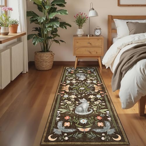 GarveeHome 2.5x8 Cat Washable Runner Rug - Image 4
