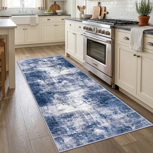 IOHOUZE Abstract Runner Rug 3x7 Ft Washable Runners - Image 3