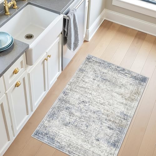 2x3 Rug Non Slip, Small Washable Entryway Rug - Image 5