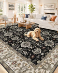 OLANLY 8x10 Washable Area Rug, Soft Non Slip Carpet by OLANLY