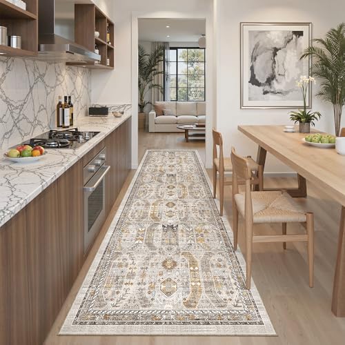 Madane Kitchen Runner 2'6''x8' Soft Rug Runners by Madane