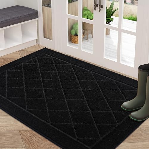 BEQHAUSE Dirt Trapper Door Mat 32" x 48", Doormat Non-Slip by BEQHAUSE