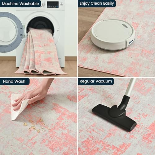 Toneed Washable 2x6 Non-Slip Runner Rug - Image 7
