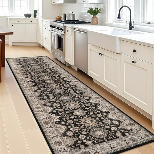 Washable Hallway Runner Rug 3x10: Non Slip Runner Rugs - Image 3