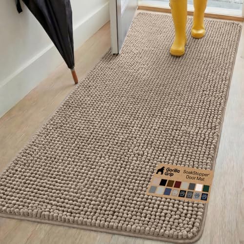 GORILLA GRIP SoakSTOPPER Indoor Door Mat by GorillaGrip