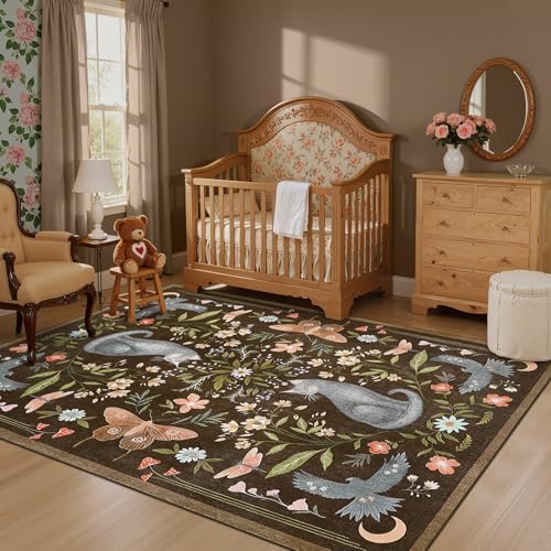 GarveeHome 4x6 Cat Washable Area Rug - Image 2