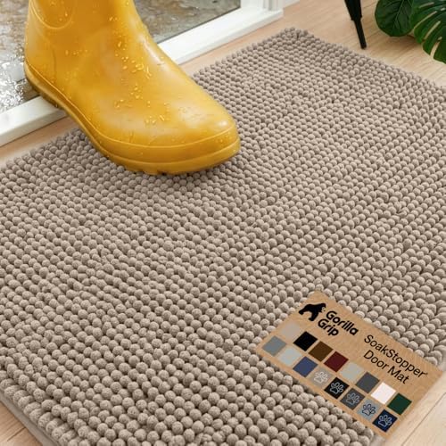 GORILLA GRIP SoakSTOPPER Indoor Door Mat by GorillaGrip