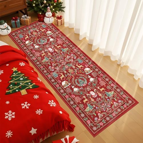 Rugxara Christmas 2x6 Runner Rug - Image 4
