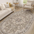 cotiled 5x8 Ellipse Area Rug for Living Room, Traditional by COTILED