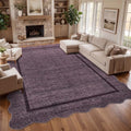 GarveeHome Scalloped Washable Area Rugs 8x10 Rugs by GarveeHome