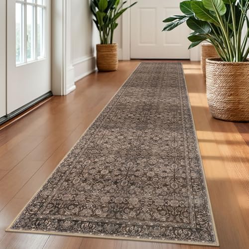 SIILOOM 2x10 Washable Runner Rug Non Slip Soft Area Rug - Image 2