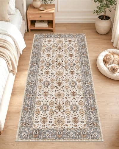 OLANLY 2x5 Washable Runner Rug, Soft Non Slip Carpet by OLANLY