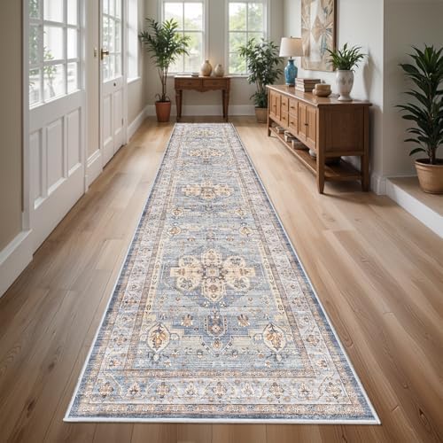 Washable Hallway Runner Rug 3x14: Non Slip Runner Rugs by TOPRUUG