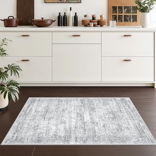 2x3 Rug Non Slip, Small Washable Entryway Rug - Image 5