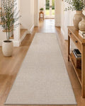 Color&Geometry Runner Rug 28"x120"Non Slip Rubber Backing Hallway Rug by COLORG
